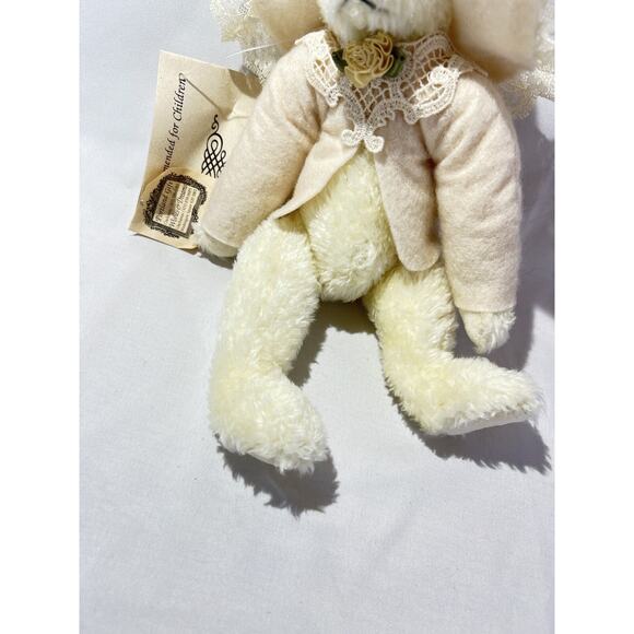 10” Vintage Victorian Plush Bear Tilden Manor Collectible - Picture 3 of 11
